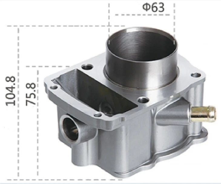 Motorcycle Cylinder Block